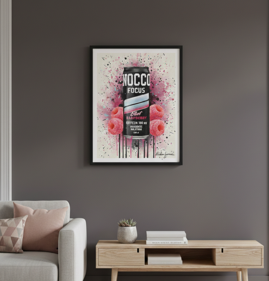 Nocco Rasberry Blast-Poster