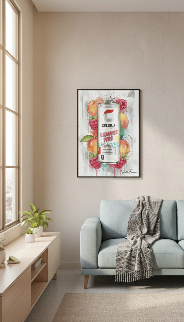 Celsius Summer Vibe-Poster