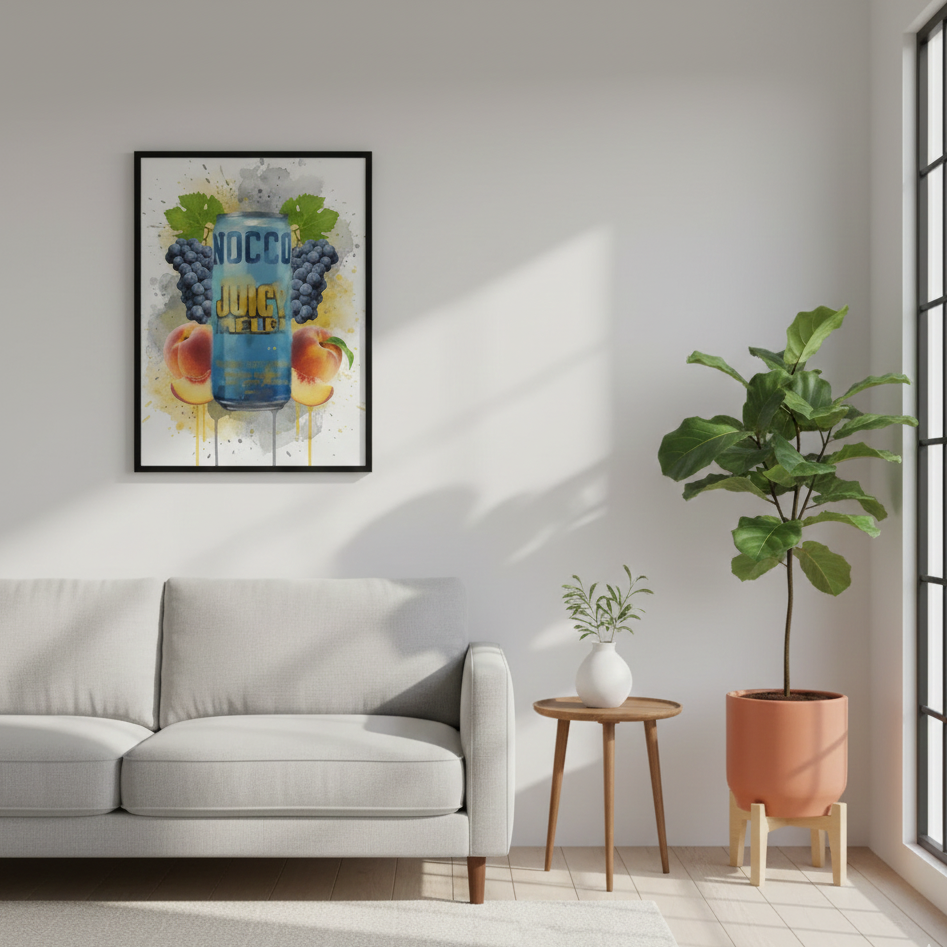 Nocco Juicy Melba-Poster