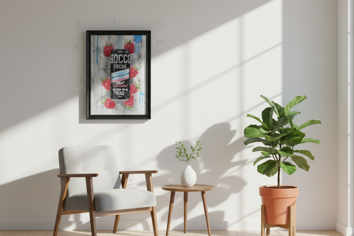 Nocco Rasberry Blast-Poster