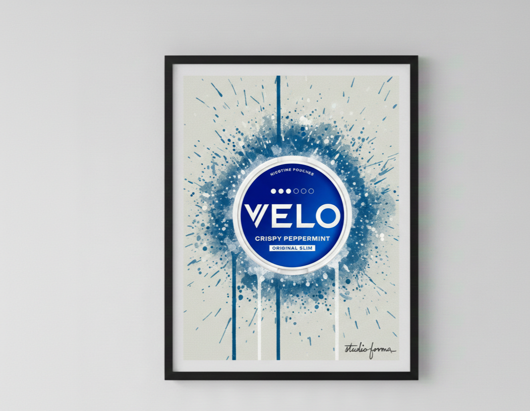 Velo Crispy Peppermint-Poster