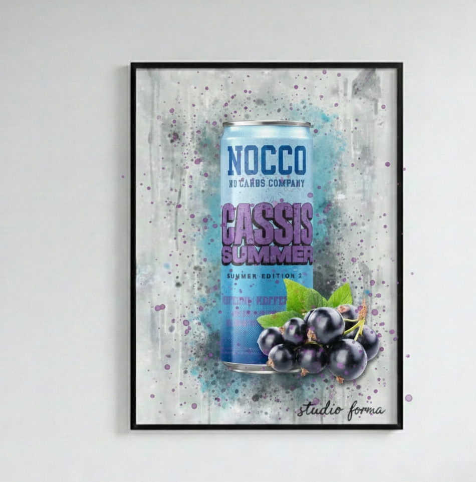 Nocco Cassis Summer-Poster