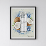 Redbul Kokos Blåbär-Poster