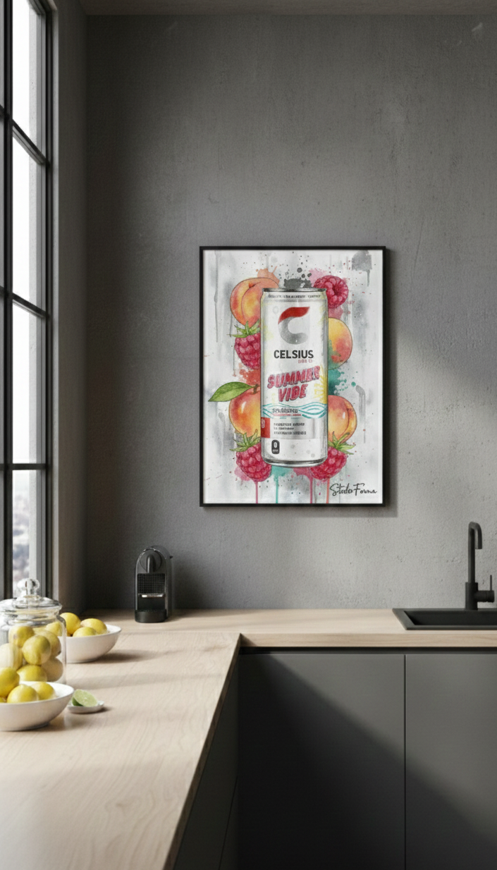 Celsius Summer Vibe-Poster