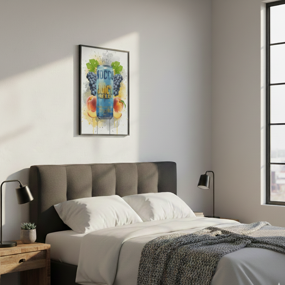 Nocco Juicy Melba-Poster