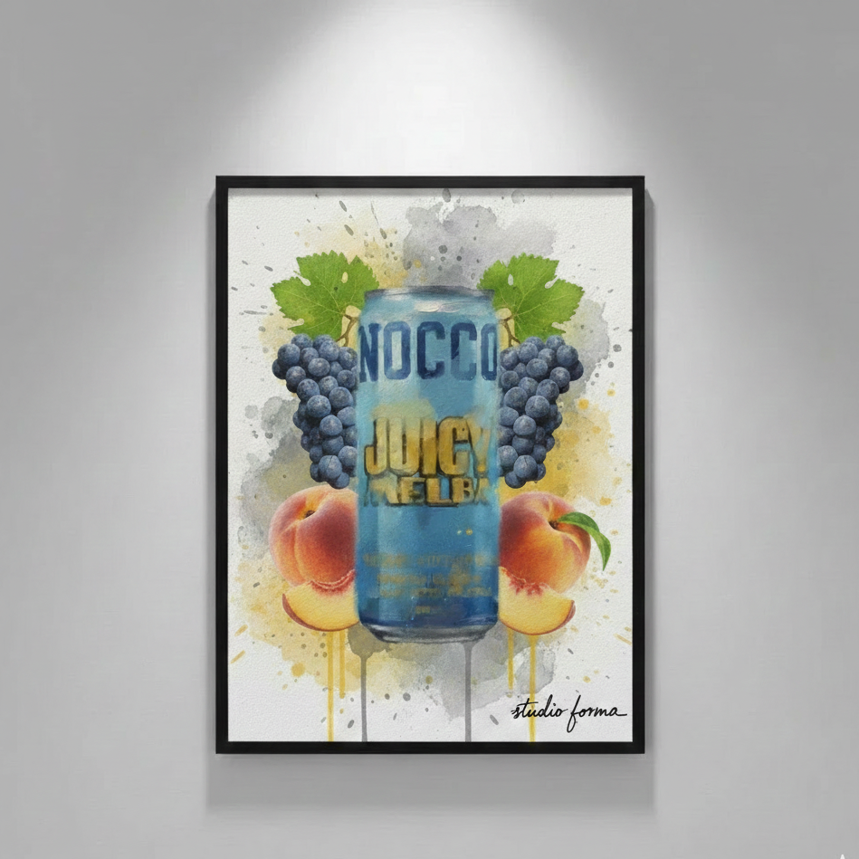 Nocco Juicy Melba-Poster