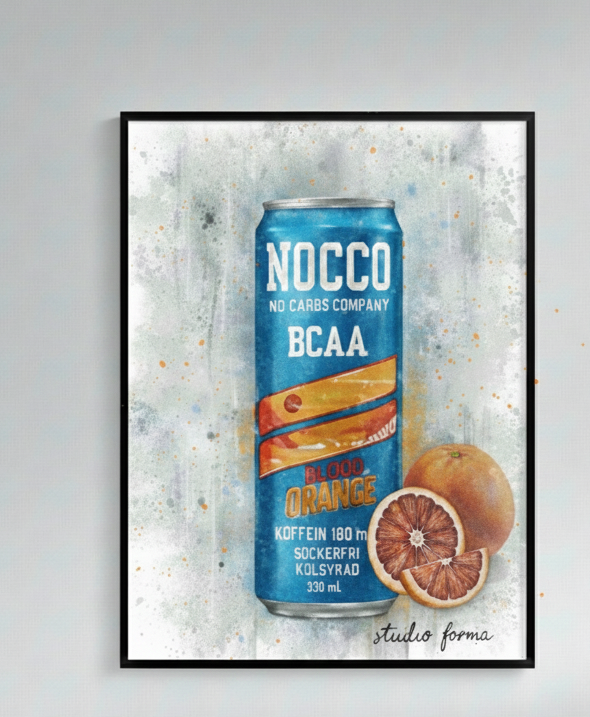 Nocco Blood Orange-Poster